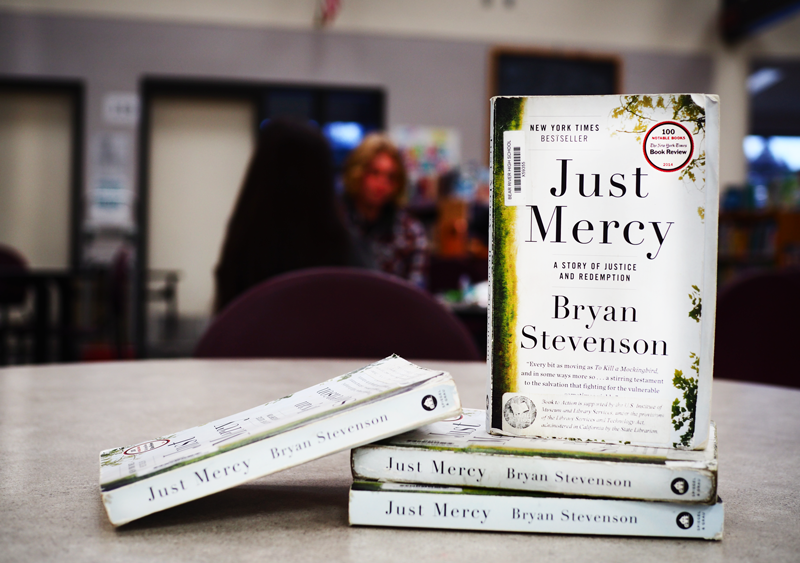 +Just+Mercy++is+a+book+that+was+been+adapted+into+a+movie+about+racial+prejudice+in+the+justice+system.++Photo+by+Zach+Fink.+