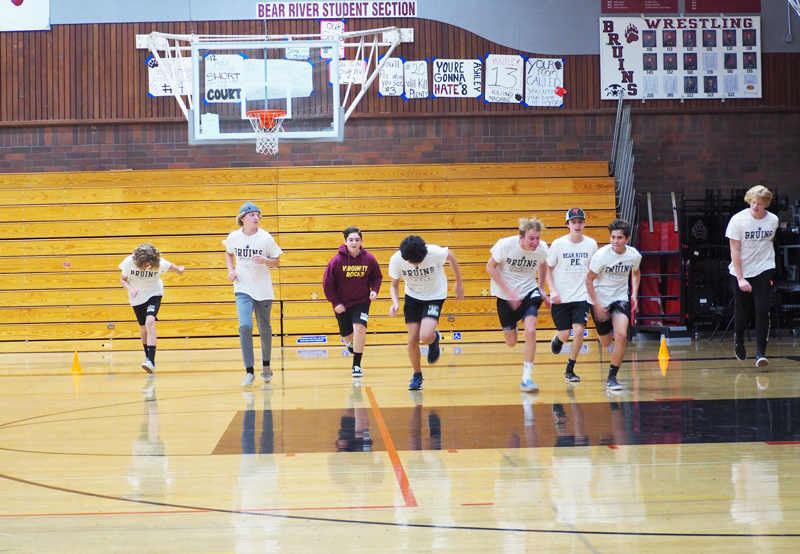 Freshman P.E. is one such way to explore multiple sports.  Photo by Salvatore Ginexi 