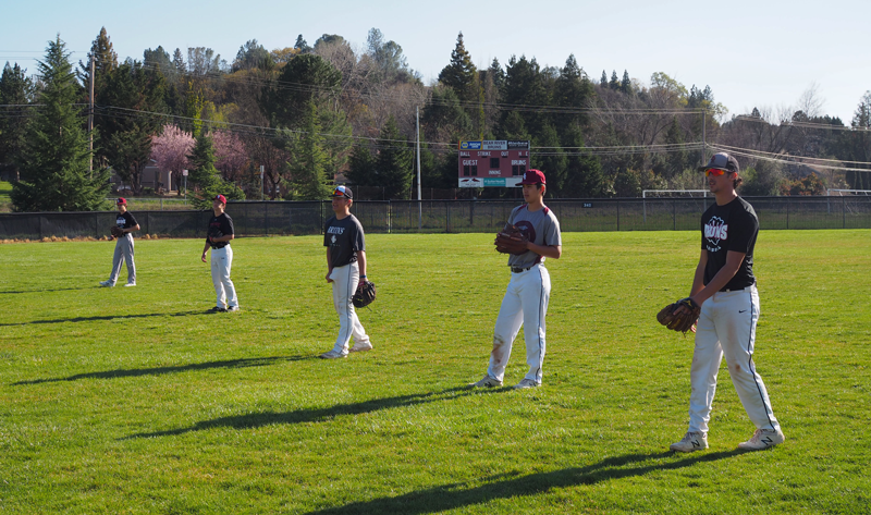 Baseball, one of several Spring sports at Bear River, has been postponed until April 13 following bans on large gatherings.  Photo by Maddie Meilinger 