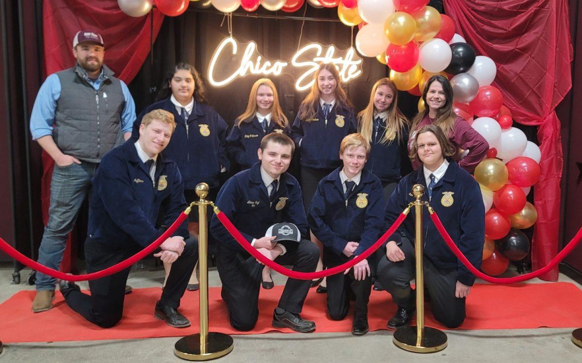 AG students participated in one of the many competitions this year, welcoming the switch back to in-person contests. Courtesy photo