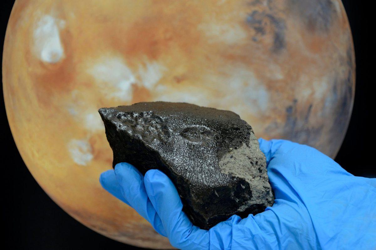 Researches found a martian meteorite that contained a huge diversity of organic compounds, presenting the possibility of life residing on our planetary neighbor. Courtesy photo 