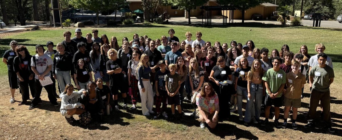 RAYS team members from various high schools in the district come together for their annual RAYS training camp at Del Oro campgrounds in Nevada City