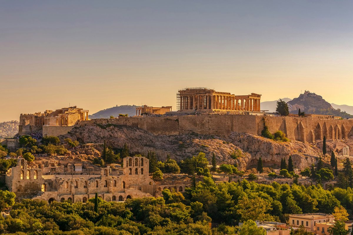 Among the sites the Bear River travel club will see include ....... the view of Athen's as well as Santorini , Agios and Nikolaos .
