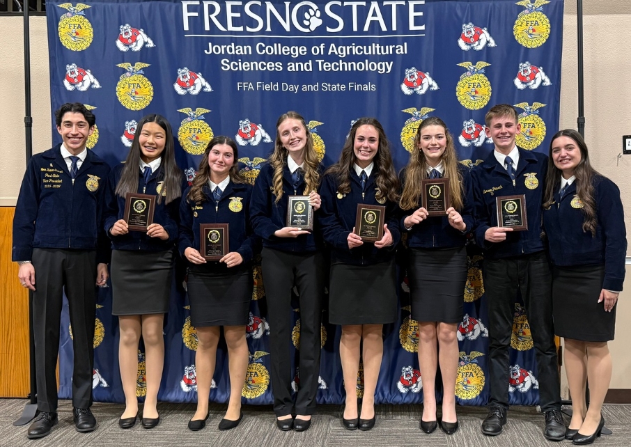 Parliamentary Procedure recognizes their top debaters (also known as chairs) with the high chairmen award. Luci Cohen and Larsen Paasch were both recognized as some of the best debaters in the state. 